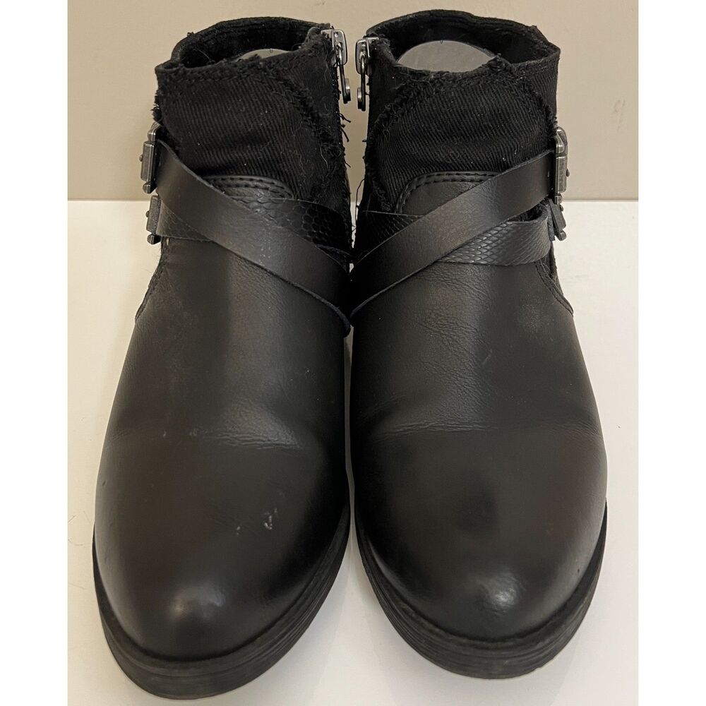 Blowfish Vanya black ankle boots. Size 8.